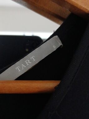 TART Black Crewneck Top